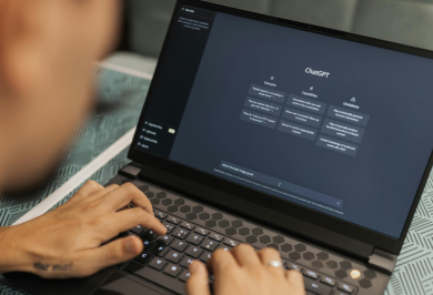 User logs into ChatGPT