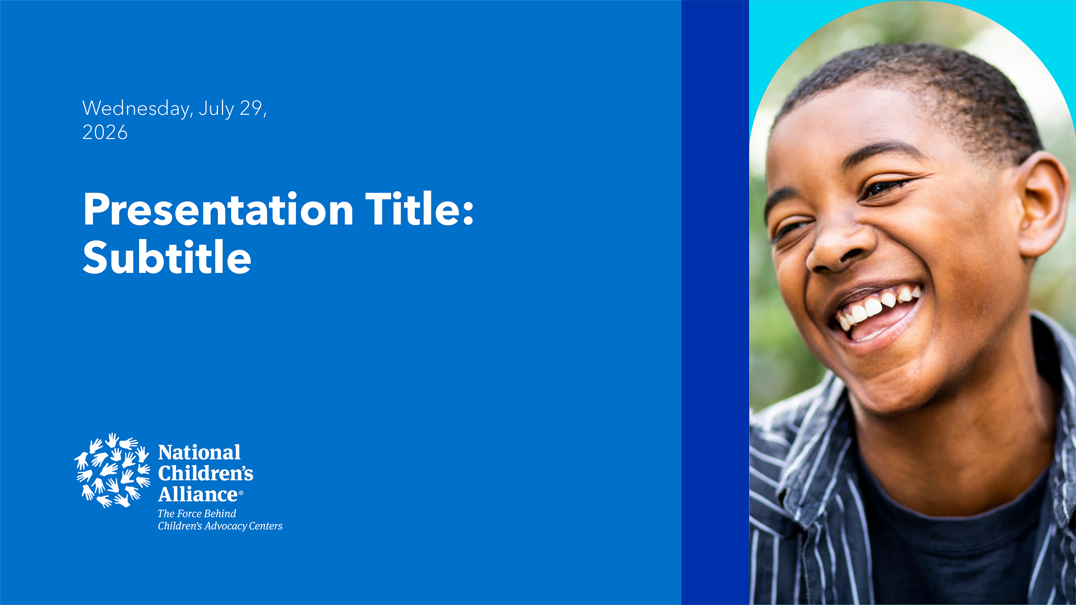 NCA Powerpoint template cover image
